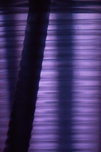 Abstract photograph of illuminated purple with shadows
